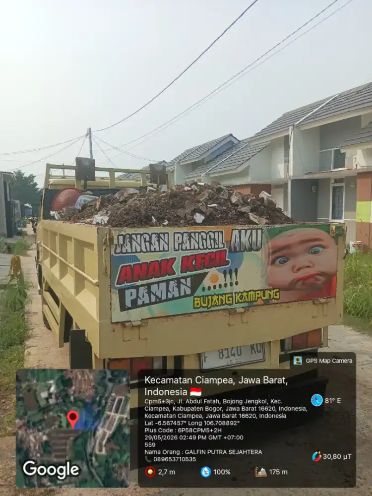 jasa angkut puing tanah sampah urugan lahan bogor