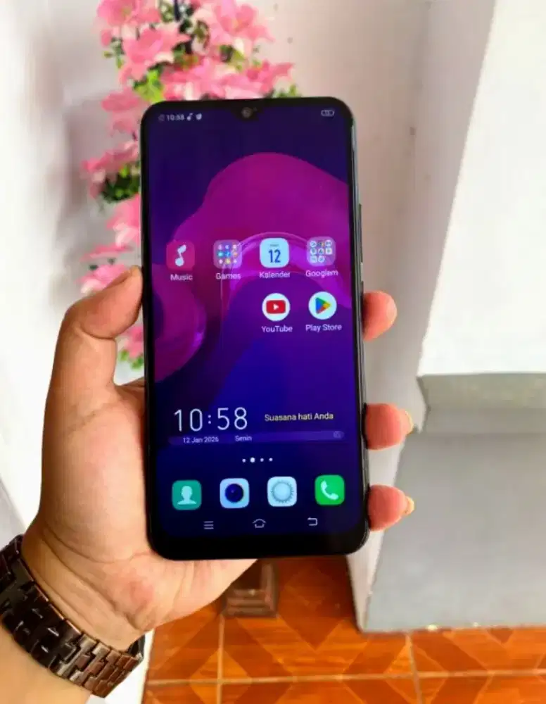 Vivo Y17 4G Ram 4/64 gb fingerprint Sehat
