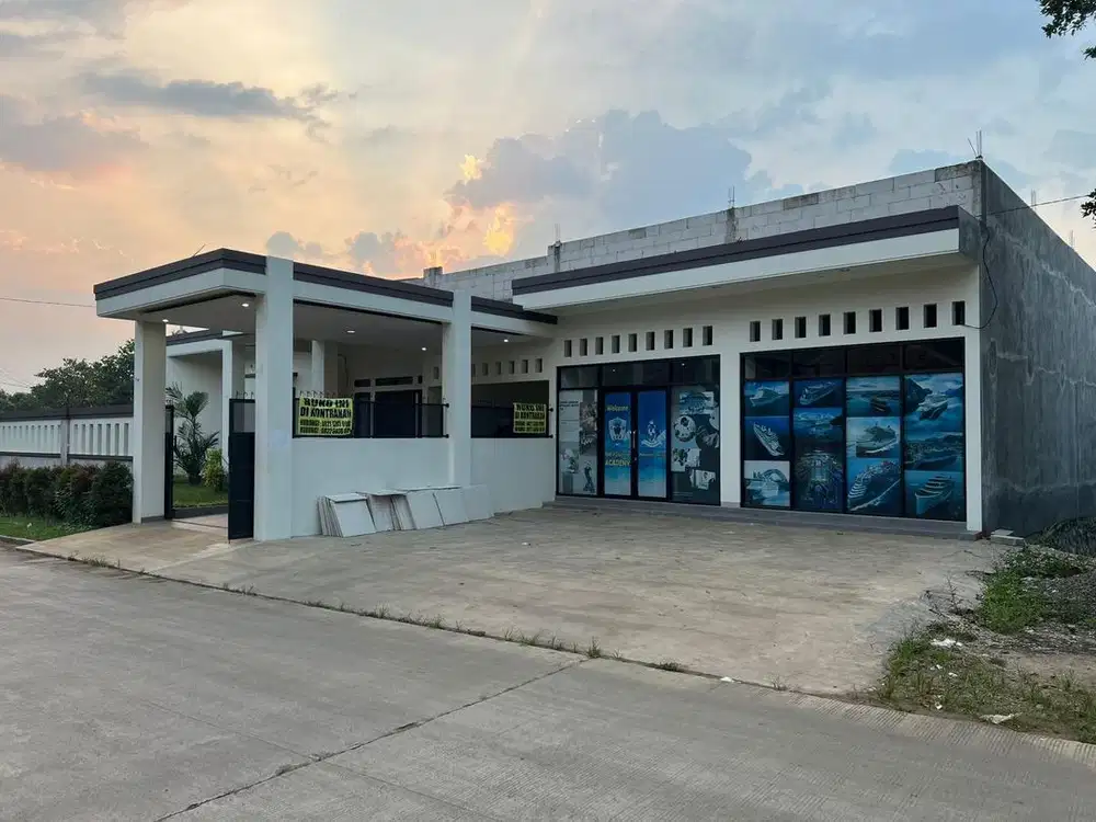 Peluang Emas! Dijual Rumah + Ruko di Lahan Tanah Super Luas (855 m²)