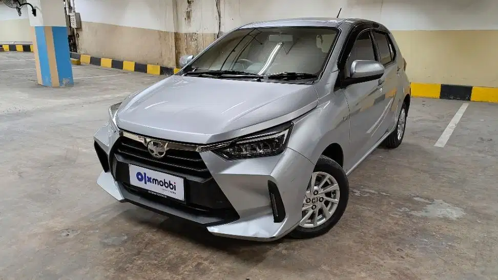 DP MURAH Toyota Agya 1.2 G Bensin-AT 2024 Silver C4HPB