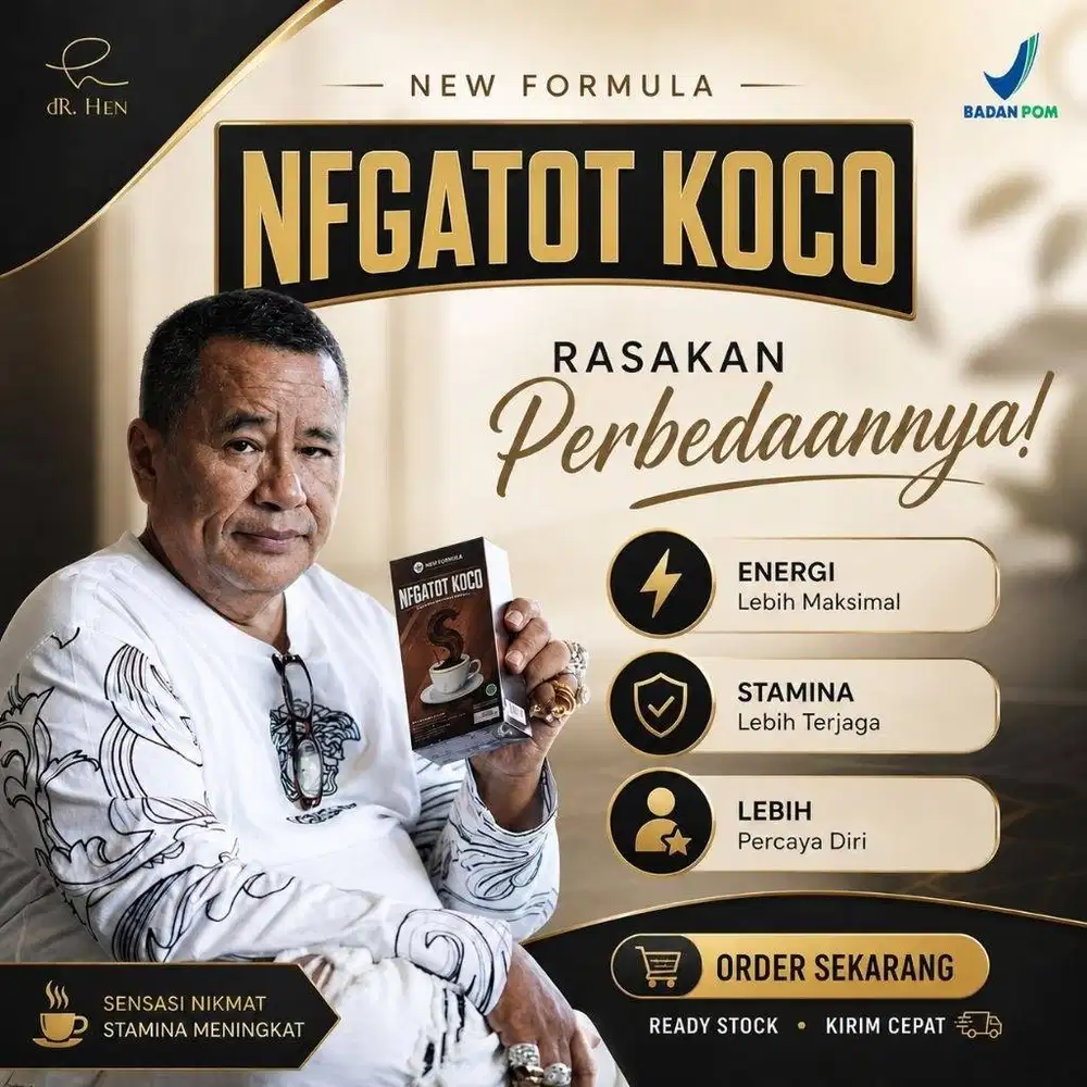 Kopi NFGATOT KOCO Original 100% Asli - dr Richard