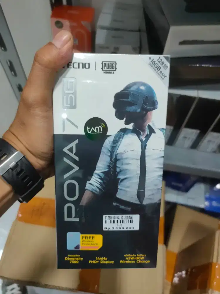 TECNO POVA 7 5G 8/128GB | ATLANTIS DAHSYAT