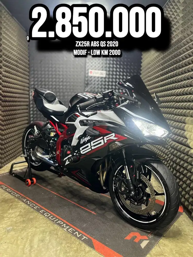 ZX25R OR ZX 25 R ABS QS 2020 LOW KM 2XXX MODIF PAJAK ON RAWATAN BRO