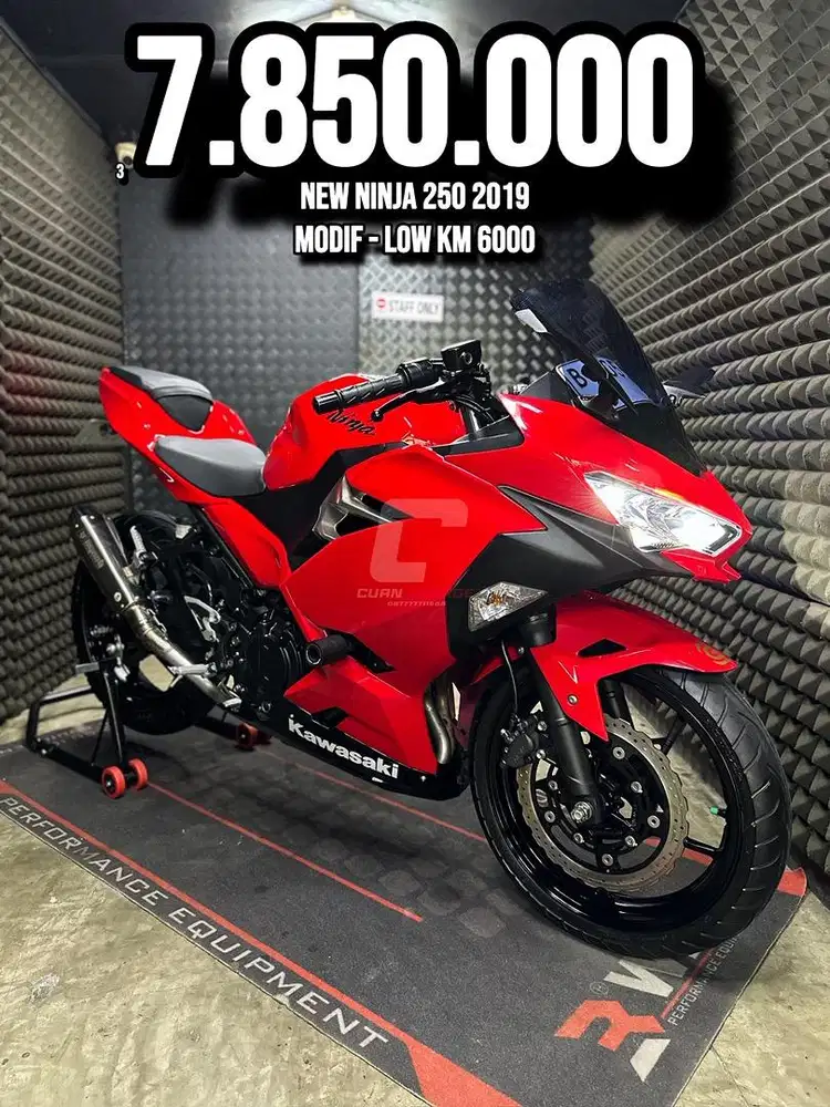 NINJA 250 2019 LOW KM 6XXX MODIF