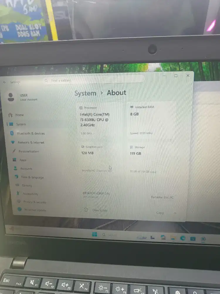 Thinkpad x260 core i5