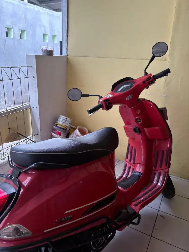 Jual vespa lx iget 125 tahun 2022