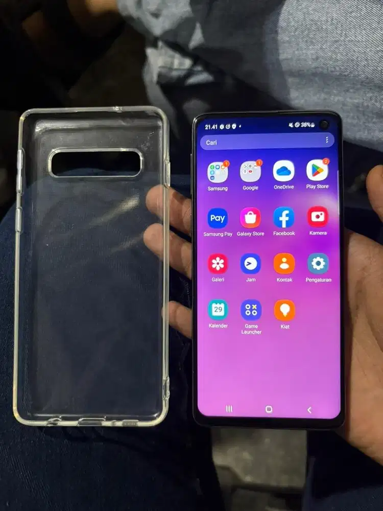 hp second samsung s10 8/128 resmi