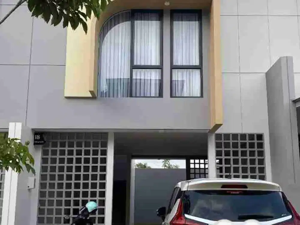 Rumah Cantik Aesthetic LT 102 harga 2 Milyar Di Cluster Podomoro Park Buahbatu Bandung
