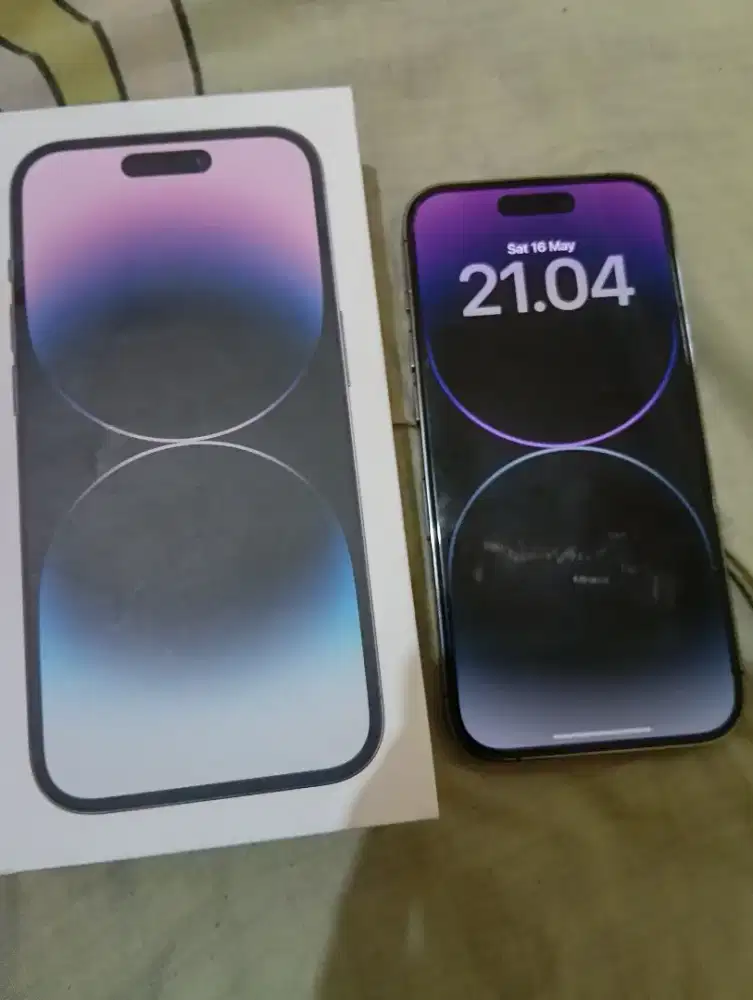 Iphone 14 Pro 512 GB eks Ibox Fullset Ori No OEM