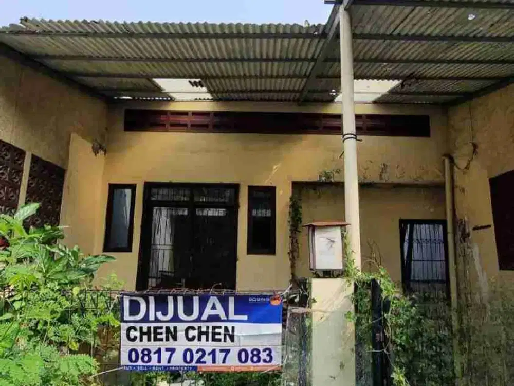Dijual tanah rumah tua di Taman Modern Cakung Jakarta Timur