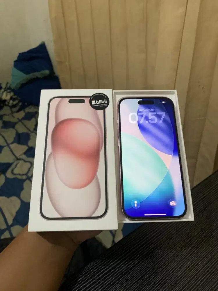Iphone 15 128GB Garansi on 1 Tahun