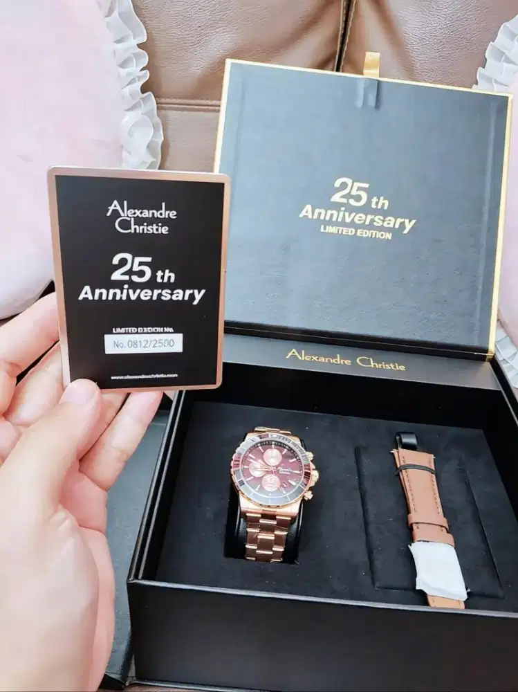 Jam Alexander Christie 25th Aniversary