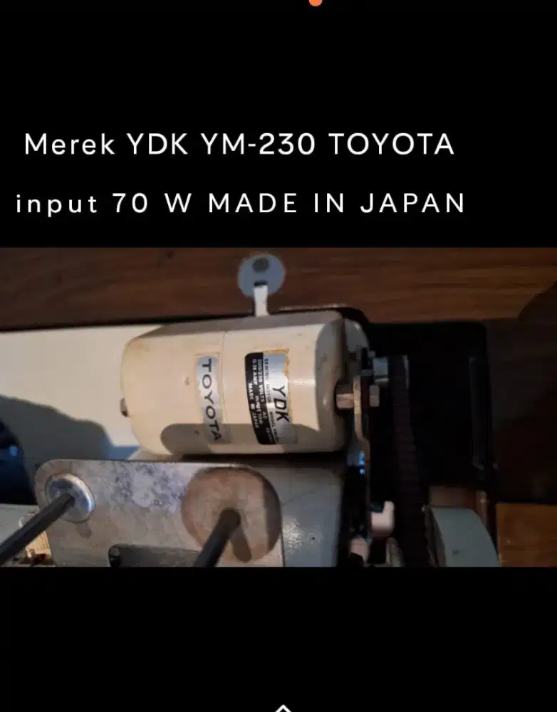 MESIN JAHIT  merek TOYOTA -JAPAN .(Vintage)