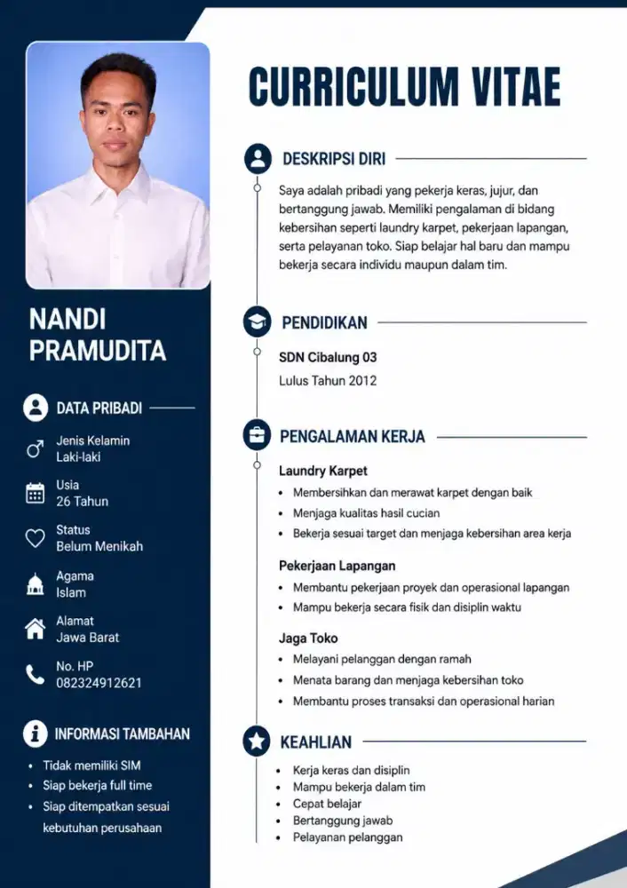 Cari kerja apa saja