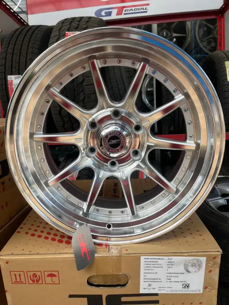 Ssr gtx01 ring 18 lebar 9 pcd 6x139,7 ET 0 full mirror