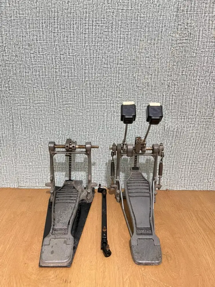 Double pedal drum yamaha