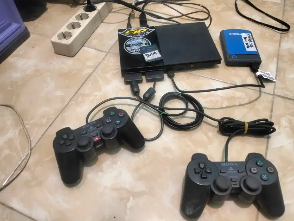 PS2 slim seri 9 Matrix Hardisk External 500GB