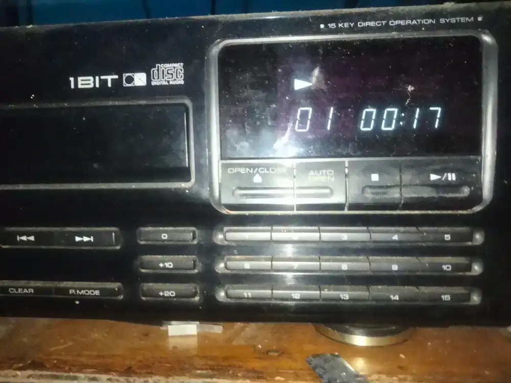CD player LD Kenwood masih orisinil