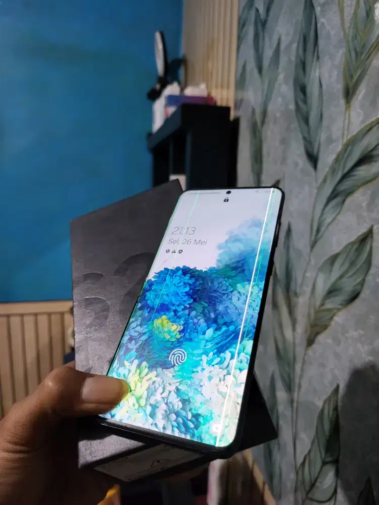 SAMSUNG S20+ 8/128 ex.Flagship FULLDUS garis retak Lok PAMULANG UNPAM