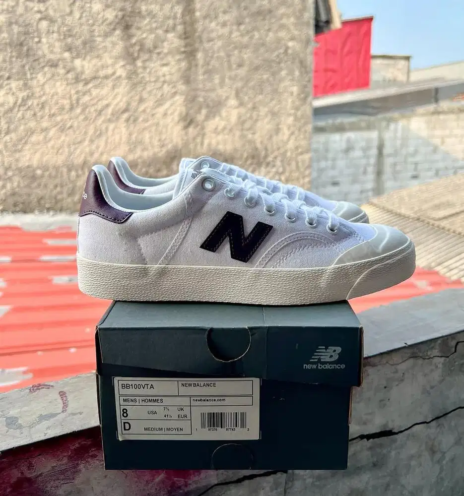 NEW BALANCE BB100 ALL WHITE