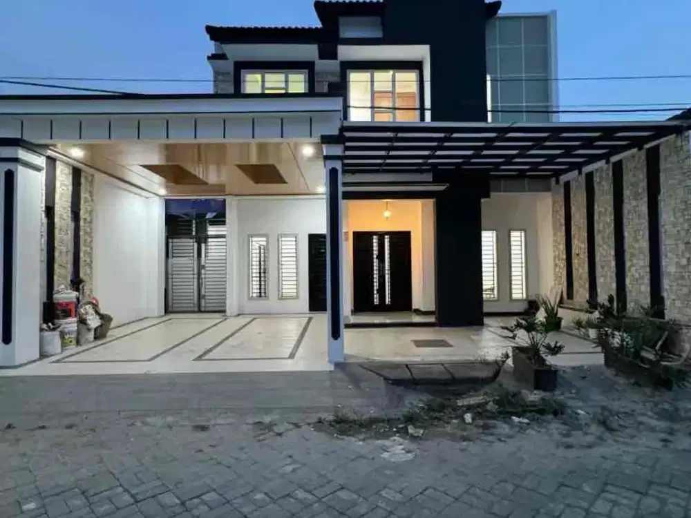 rumah mewah murah 4 kamar 10x16 Gaperta ujung