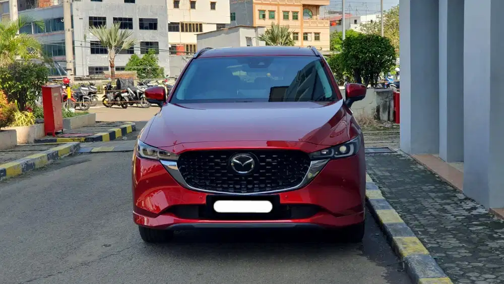 Km 4 ribu mazda cx5 elite 2024 pakai 2025 merah sunroof