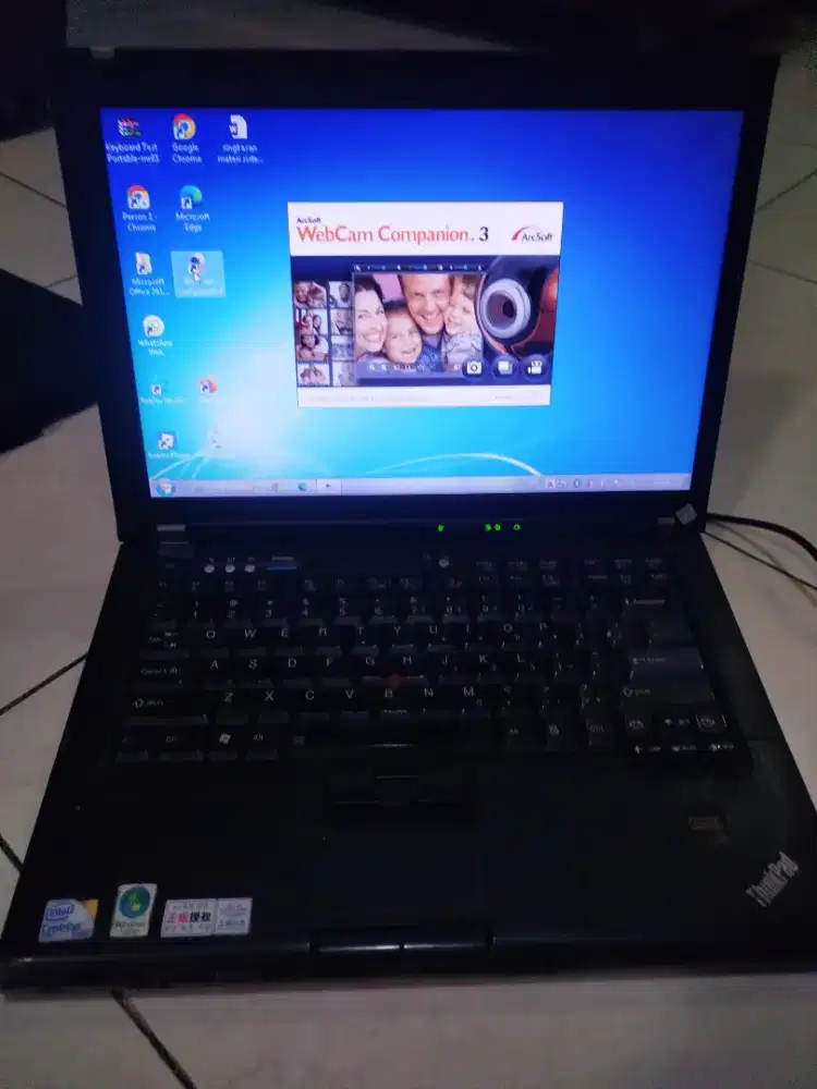 Laptop Lenovo Thinkpad Layar 14in T400 Internet Ngebut & Normal
