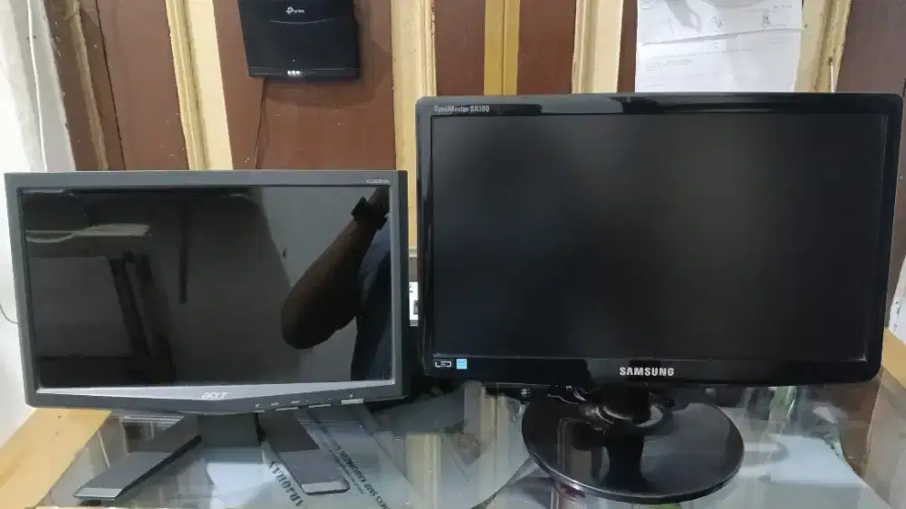 Monitor samsung dan acer mulus pisan masih segel pabrik