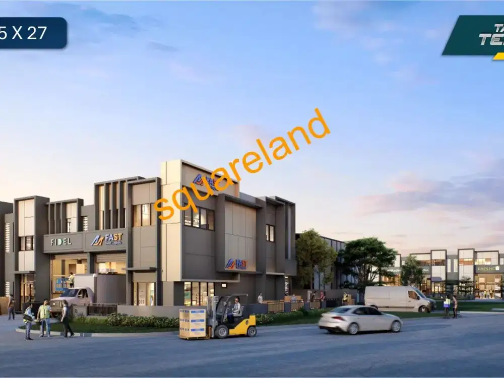 WAREHOUSE FOR SALE TAMAN TEKNO X BSD CITY