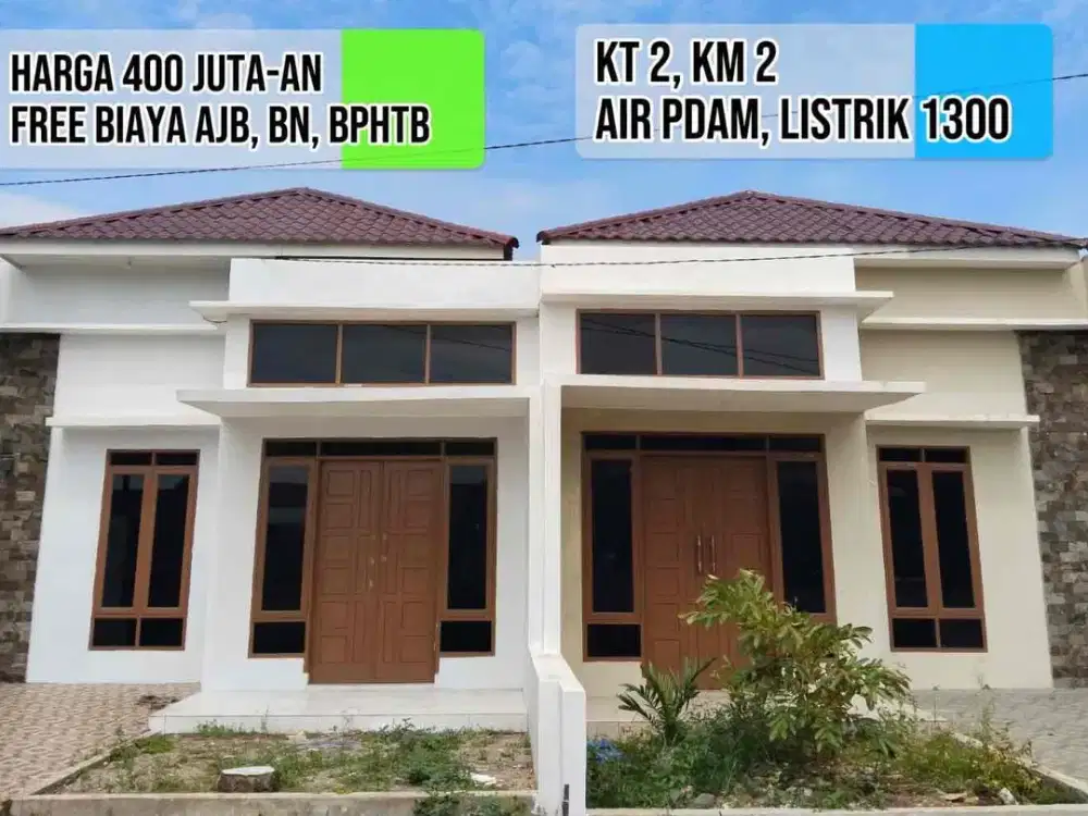 Rumah Murah Johor dobel dinding