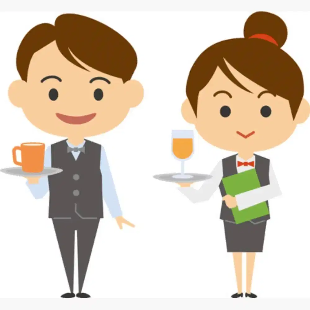 Waiters, Pelayan Resto, Crew Serabutan