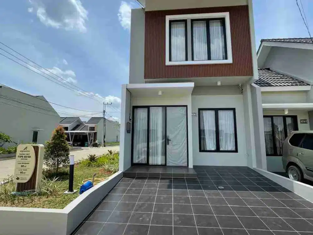 Rumah Modern akses 10 menit ke Tol Cimanggis