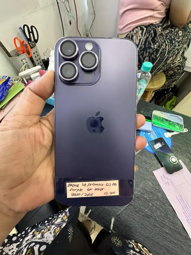 IPHONE 14 PROMAX 128GB EKS IBOX MANTAAAP