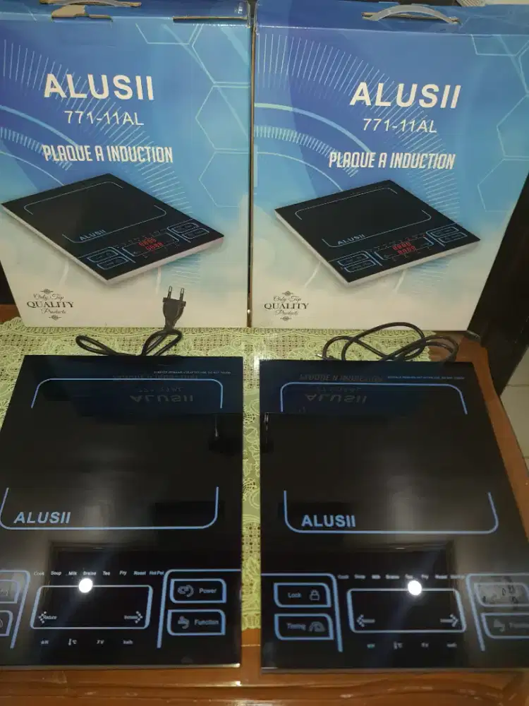 Kompor Induksi / Kompor Listrik ALUSII Like New Fullset Box