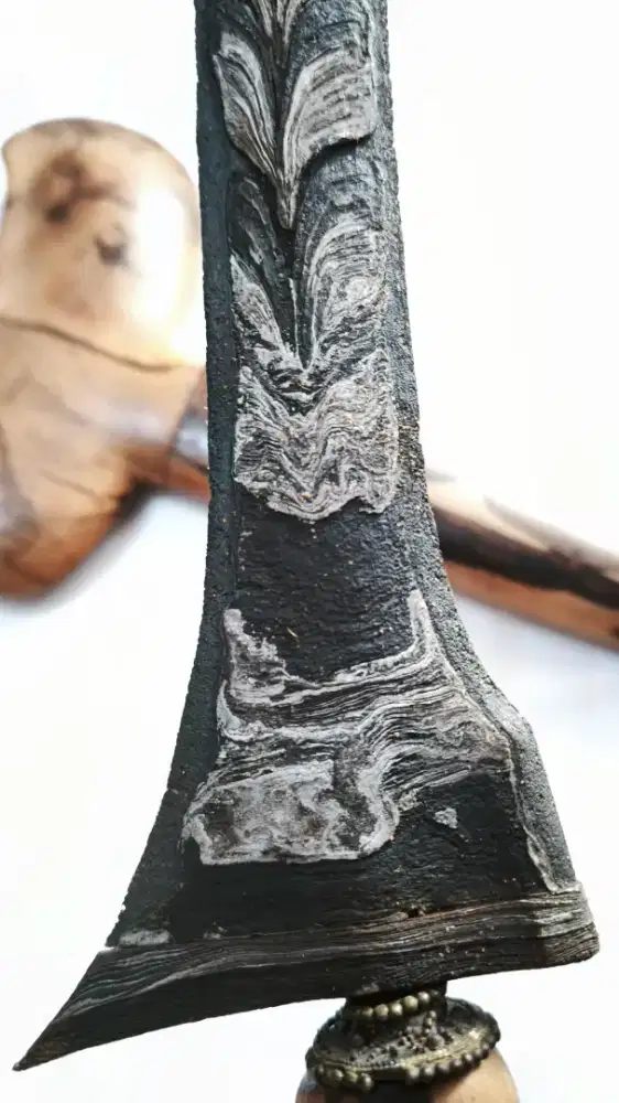 Pusaka antik langka unik kuno rare ampuh keris kyai Brojol Pancawarno