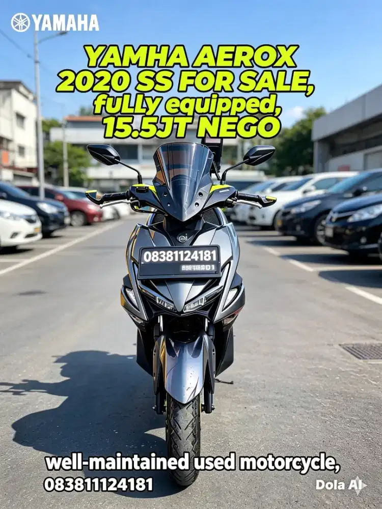 AEROX 2020 JUAL AJA MAU PINDAH KE BALI