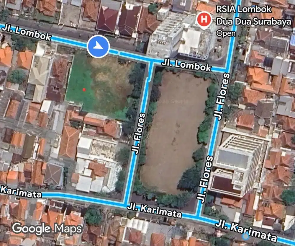 22.5JT/M2! DIJUAL TANAH PREMIUM SURABAYA PUSAT LOKASI STRATEGIS HOOK