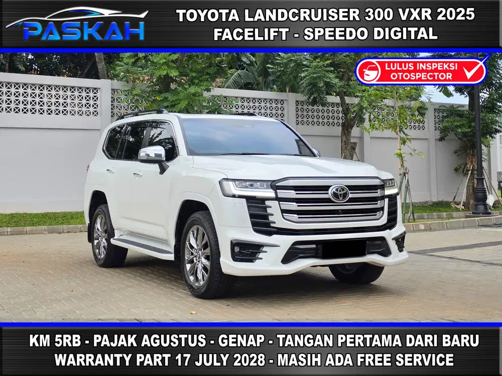 Bunga=4% Km=5.438 SAJA TOYOTA LAND CRUISER 300 VXR 2025 LC300 VXR 2025