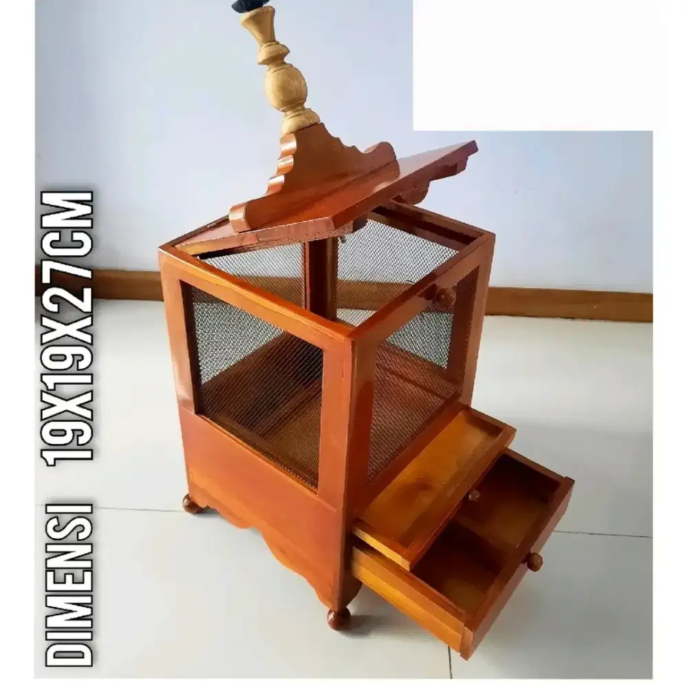 Kandang pakan burung