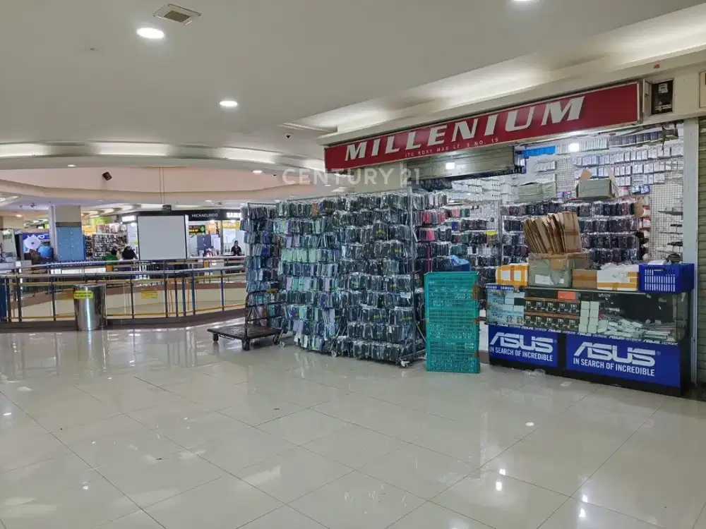 Dijual Kios Di Lantai 3 ITC ROXY MAS Jakarta Pusat