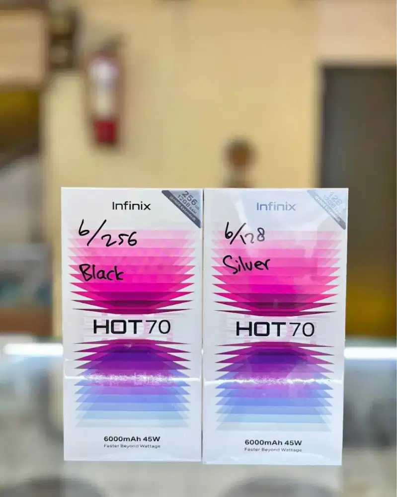 Infinix Hot 70 6/128 Baru