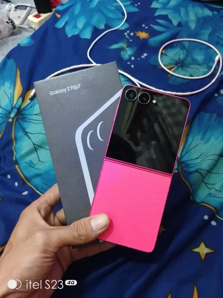 Samsung Zflip7 Sein Ram 12/256 Fullset Mulus Likenew No Minus