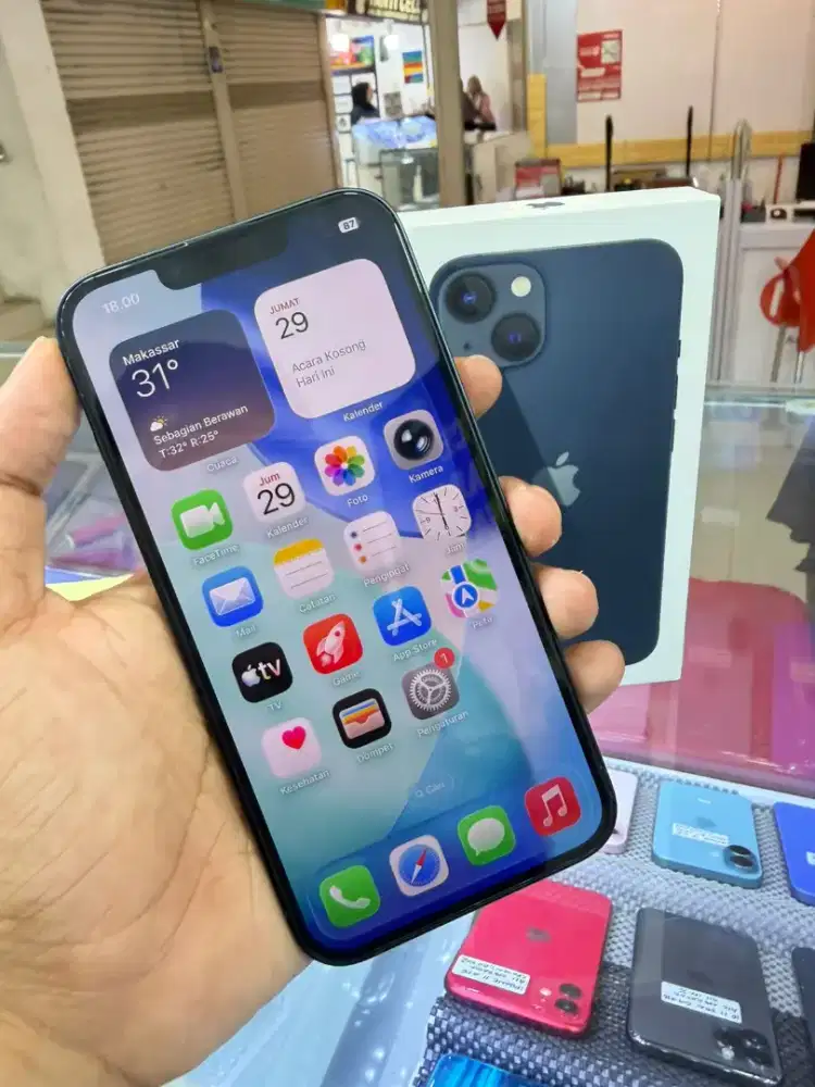 Iphone 13 128gb warna hitam (iBox)