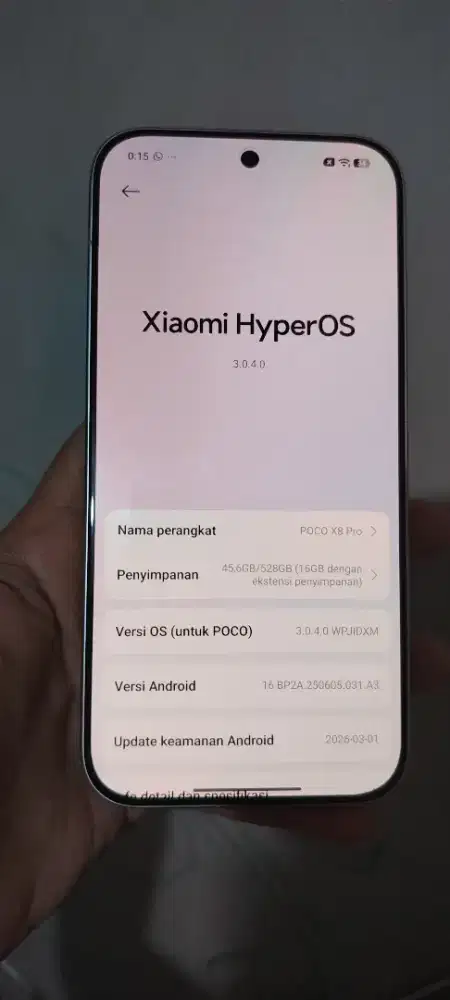 poco x8 pro 12/528gb