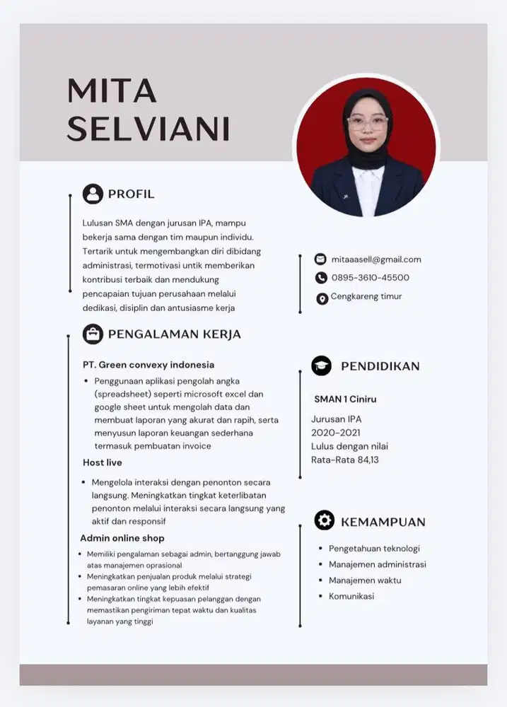 mencari pekerjaan admin