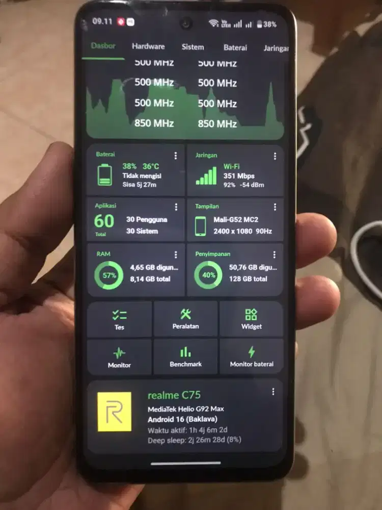 Realme C75 (8+16/128) gold