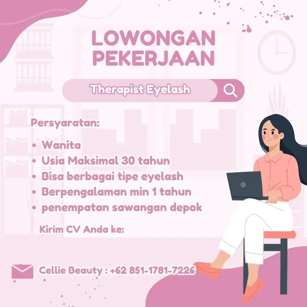 dibutuhkan nail dan eyelash therapist