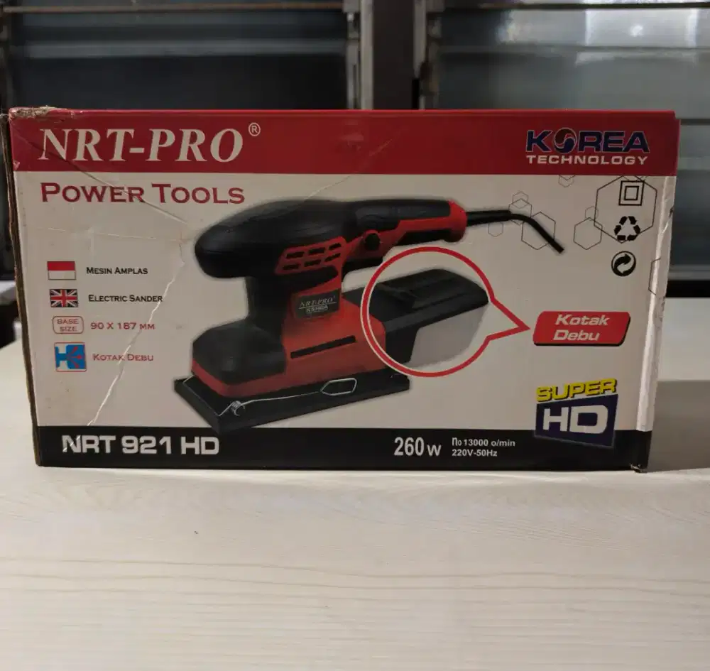 NRT Pro Tools Mesin Amplas Kayu Elektrik