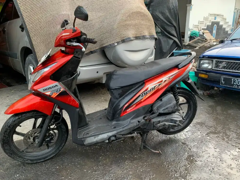 Honda Beat 2013 Injeksi - Plat W - No Minus