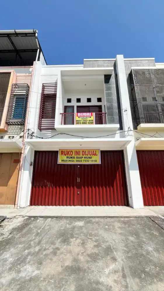 Dijual Ruko akses jalan riau dan jalan pemuda